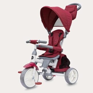 Triciclo Coccolle Evo-19, EVOLUTIVO, Rojo Oscuro, SMARBABY - RO339012021
